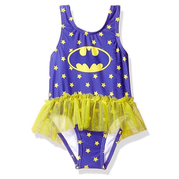 Warner Bros. Other - Warner Bros. Baby Girls Batgirl Tutu Swimsuit
